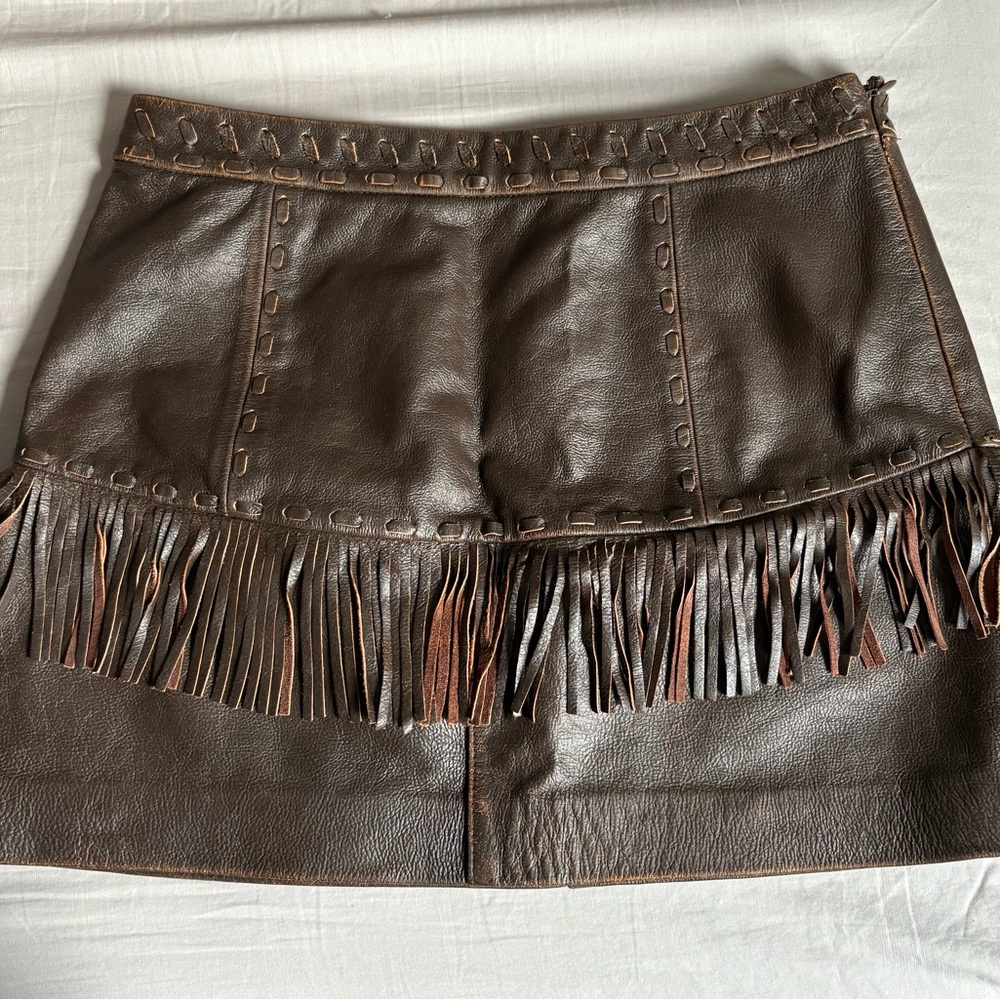 Banana Republic Ryder Leather Skirt